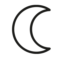 lune croissante